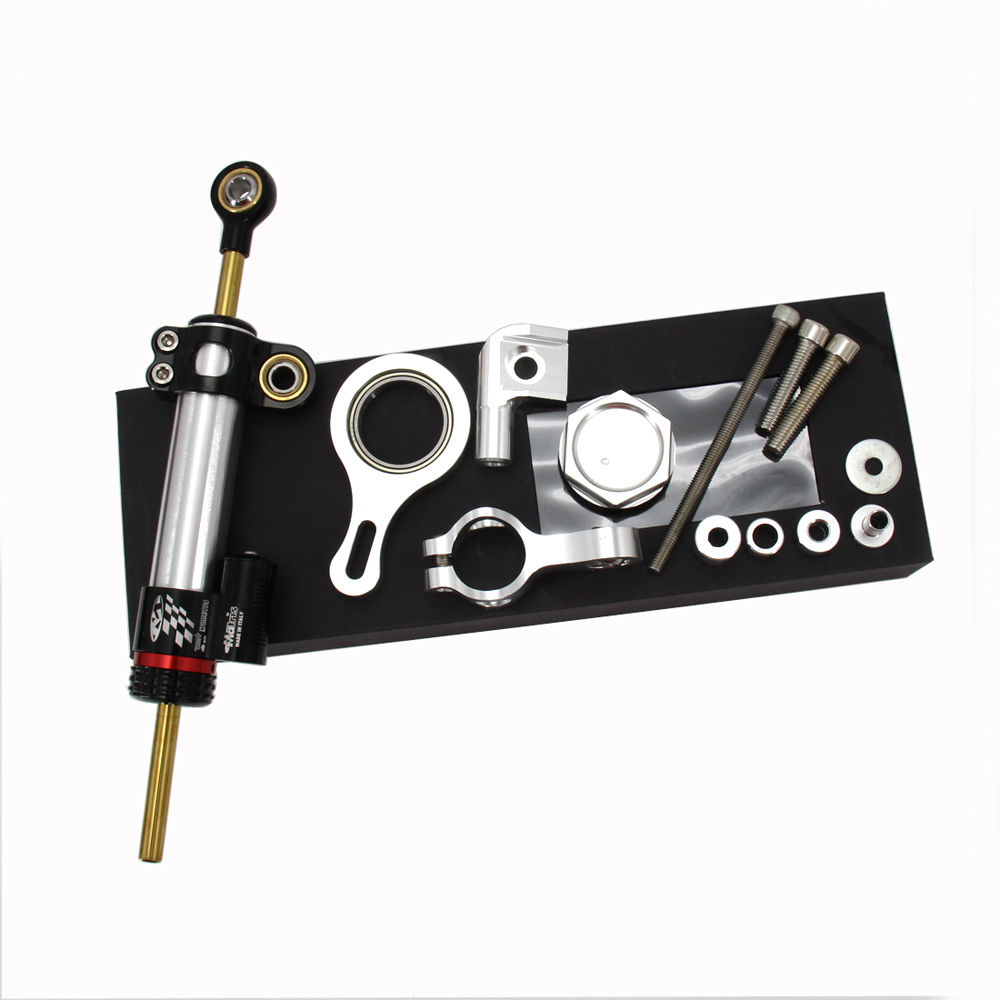 CNC 알루미늄 조정 가능한 오토바이 스티어링 안정화  - Steering Damper Stabilizer Kit Cnc 리뷰 및 가격