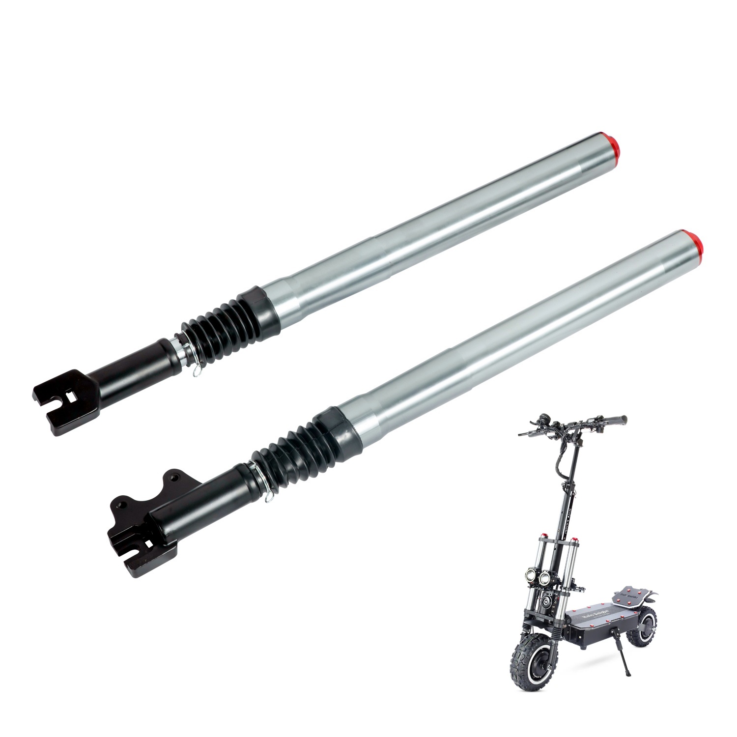미국 재고 24 인치 전기 스쿠터 듀얼 서스펜션 프론트 - Hydraulic Suspension Fork 11 Inch 리뷰 및 가격