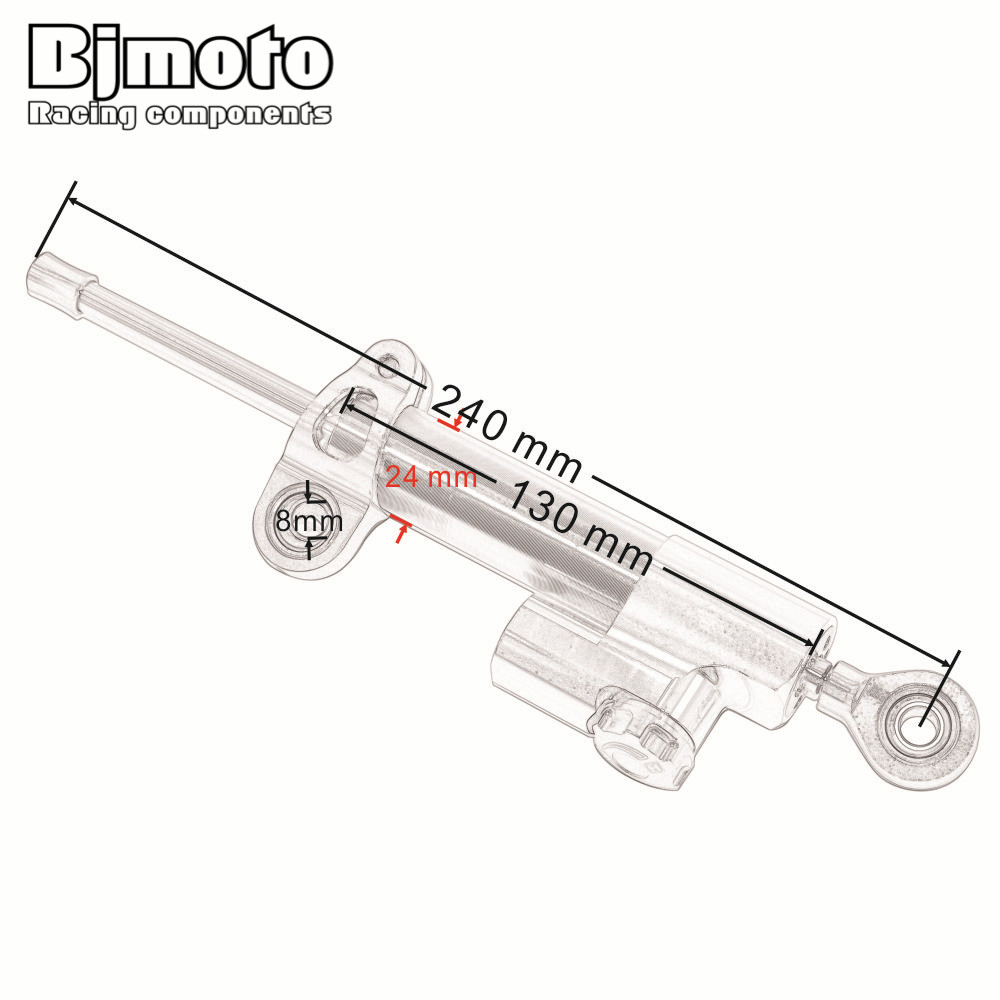 BJMOTO 오토바이 스티어링 댐퍼 장착 브래킷 키트  - Steering Damper Stabilizer Kit Cnc 리뷰 및 가격
